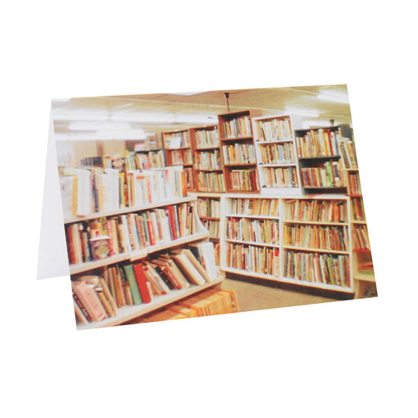 Books on Books Greeting Card