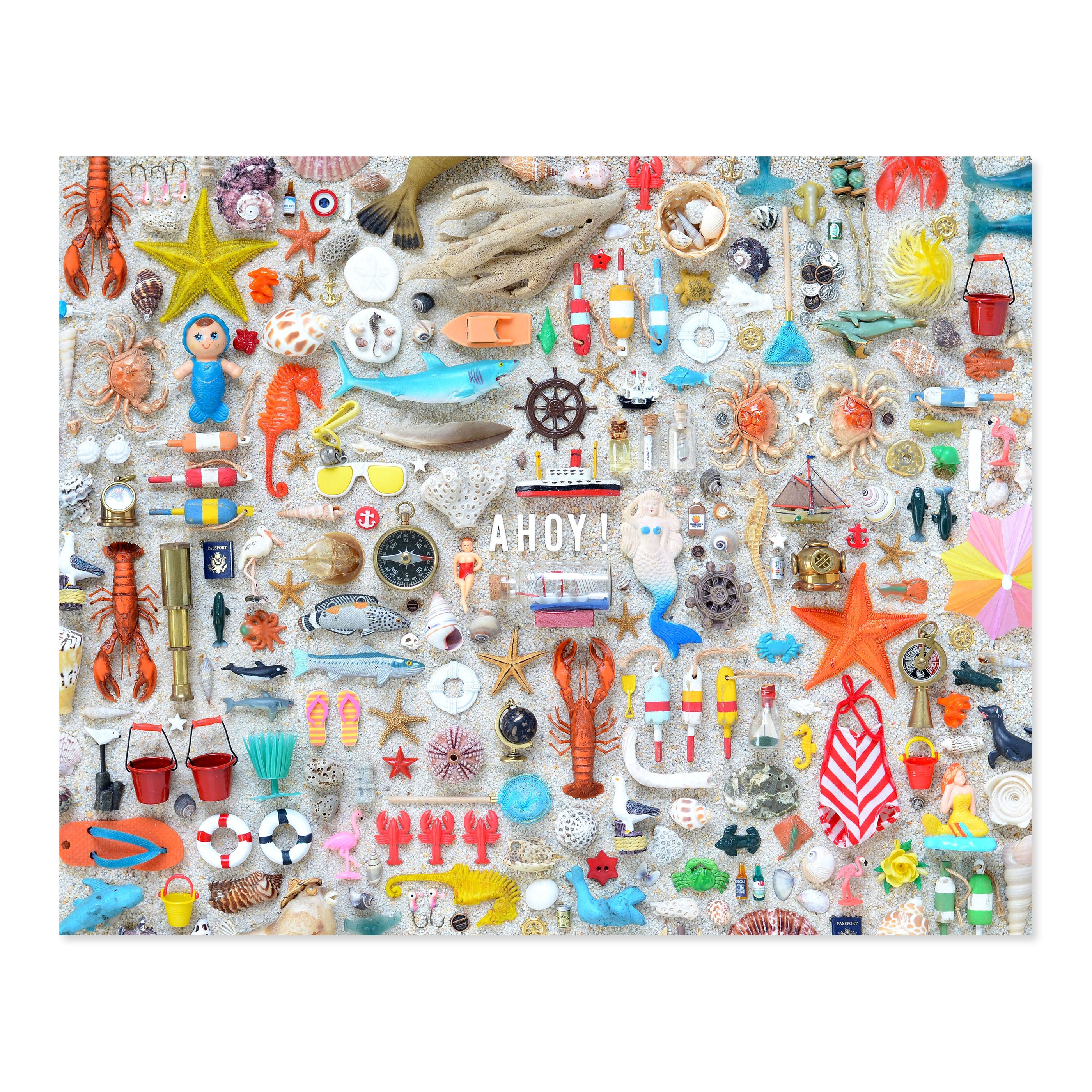 Ahoy! 8x10 Inch Print | Tiny Things Nautical Collection