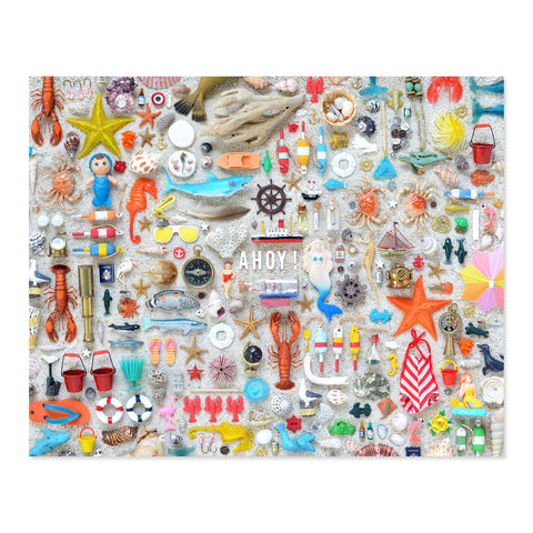 Ahoy! 8x10 Inch Print | Tiny Things Nautical Collection