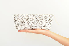 Animal Heads Pencil Pouch | Orignal Fabric by Marie Gardeski