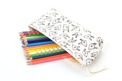 Animal Heads Pencil Pouch | Orignal Fabric by Marie Gardeski