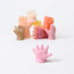 Doll Hand Shaped Soap by Marie Gardeski Handmade With Vegetable Glycerin - Handsoap Set Assorted Shapes and Colors - Waving