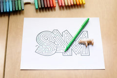 Personalized Sam Name Maze | Instant Download PDF