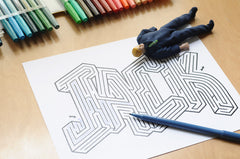 Jack Name Maze - Printable PDF