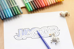 Jacob Name Maze - Printable PDF