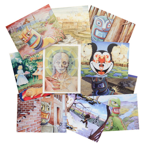 Postcard Set | 10 Paintings by David Birkey