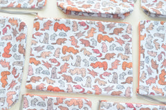 Cute Rodent Original Fabric Pouches